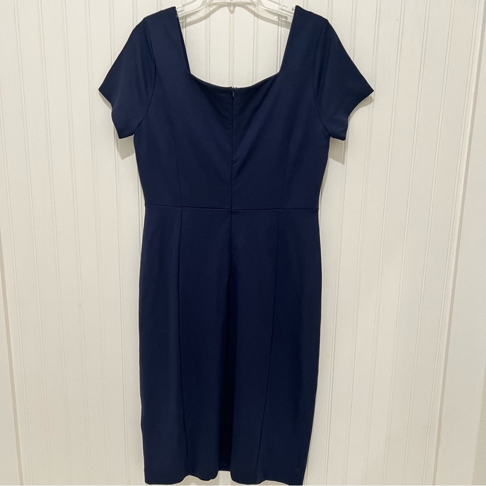 LK Bennet  10 Elegant Navy Blue Dress NWT - Picture 5 of 6